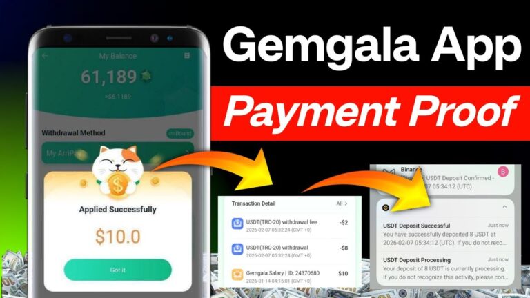 Gemgala Earning App Withdrawal Easypaisa JazzCash – High Affiliate Marketing Program App Review